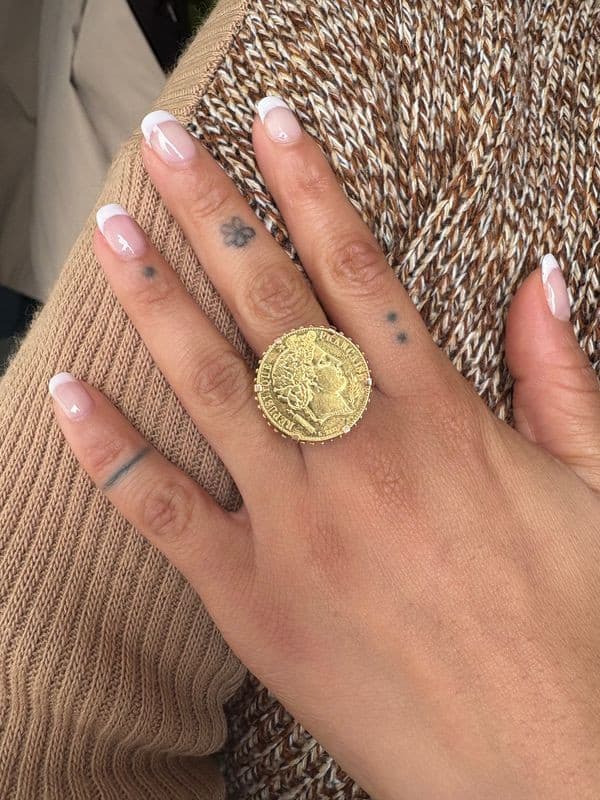 BAGUE PIÈCE 20 FRANCS — vue 2