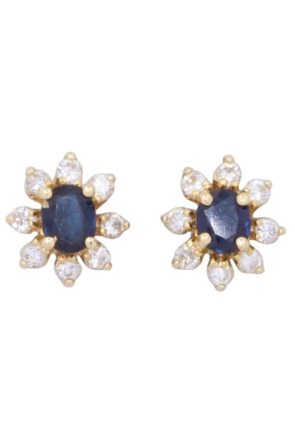 BOUCLES D'OREILLES MARGUERITE DIAMANTS — vue 1
