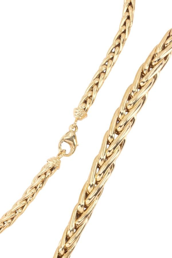 COLLIER MAILLE PALMIER — vue 3