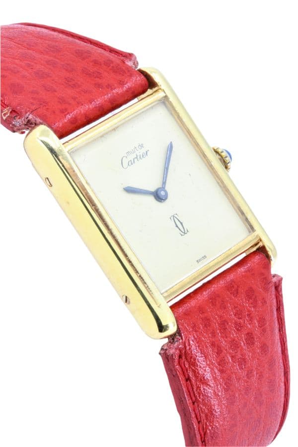 CARTIER MUST DE TANK VERMEIL — vue 3