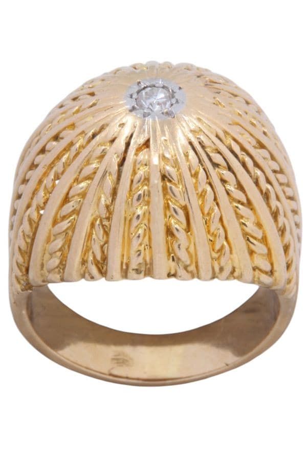 BAGUE DÔME DIAMANT