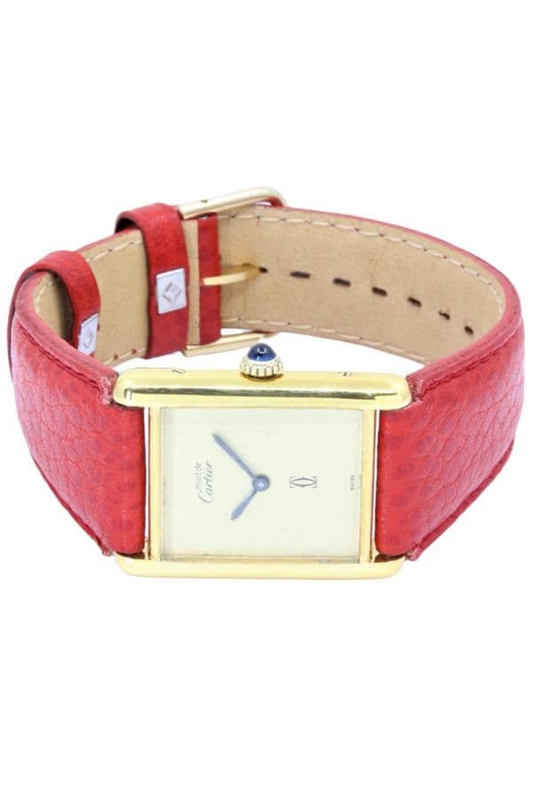 CARTIER MUST DE TANK VERMEIL — vue 5