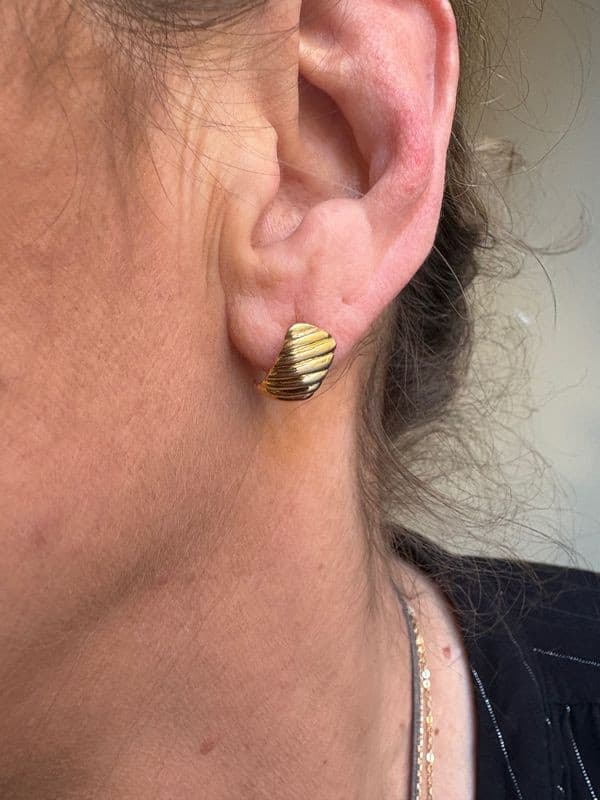 BOUCLES D'OREILLES GODRON — vue 2