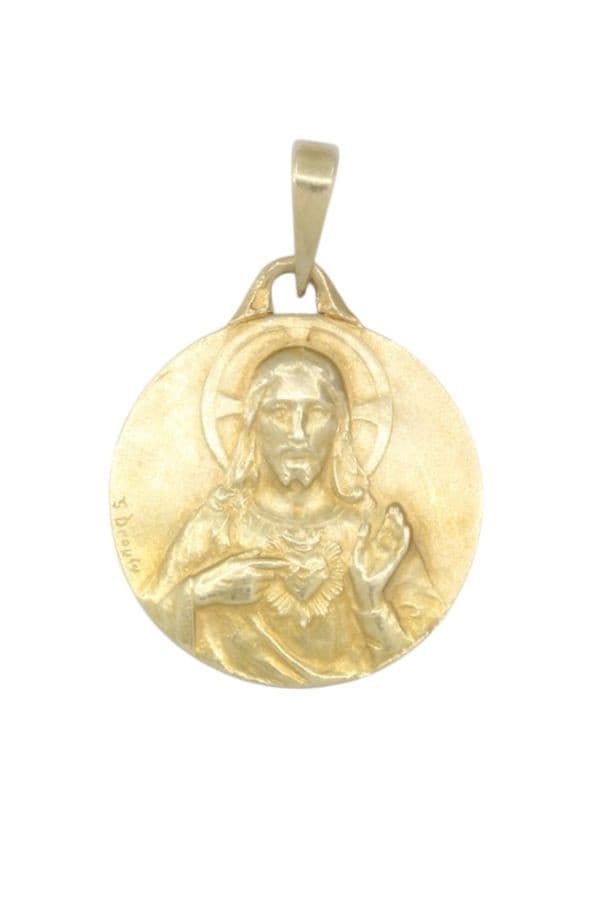 MÉDAILLE SCAPULAIRE SIGNÉE DROPSY — vue 1