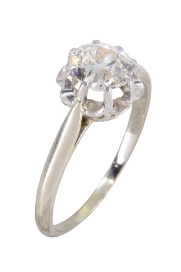 BAGUE SOLITAIRE  0.80 CARAT — vue 3