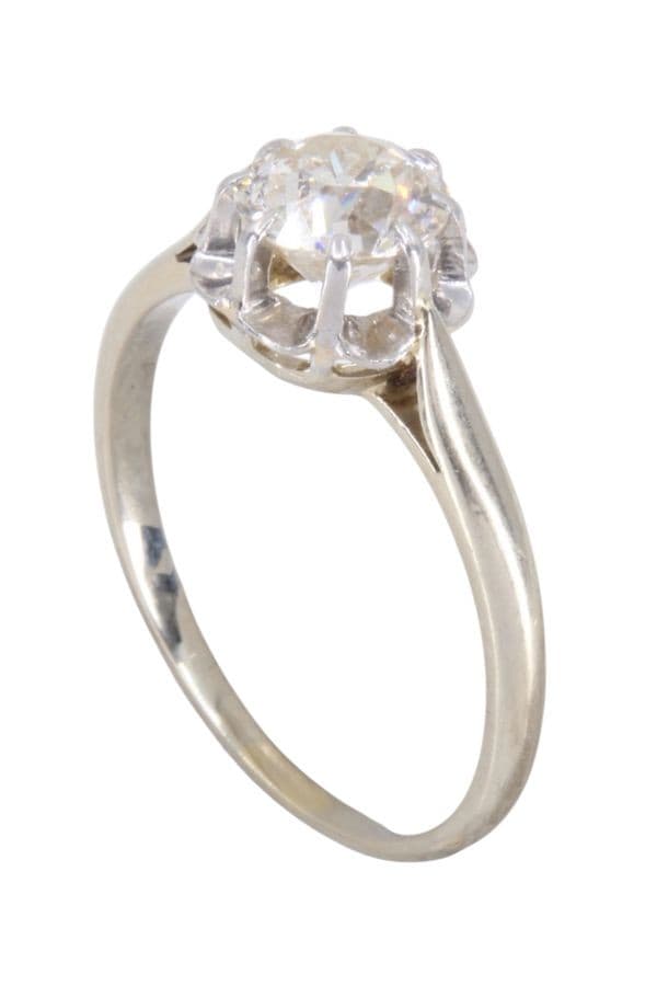BAGUE SOLITAIRE  0.80 CARAT — vue 4