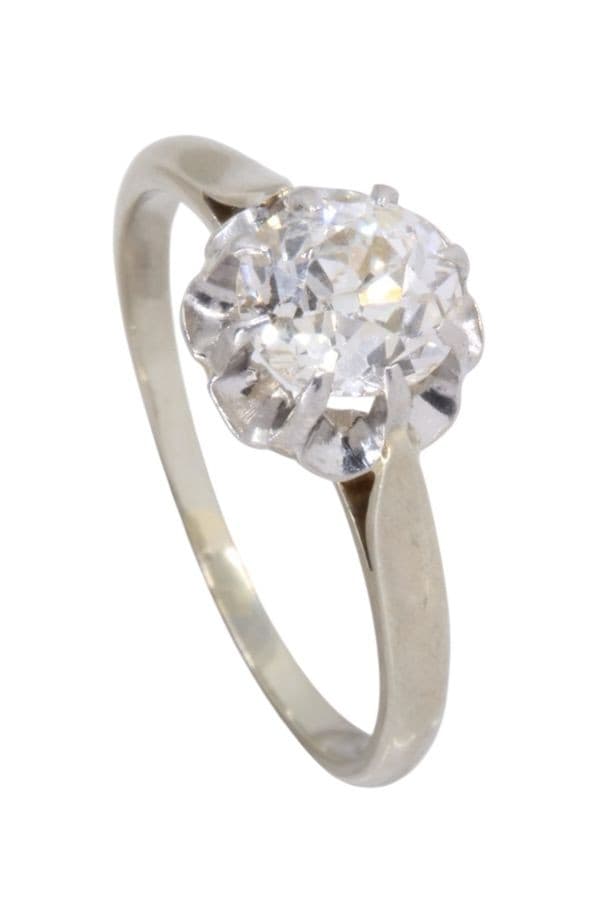 BAGUE SOLITAIRE  0.80 CARAT — vue 5