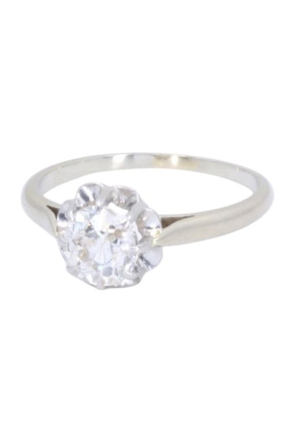 BAGUE SOLITAIRE  0.80 CARAT — vue 6