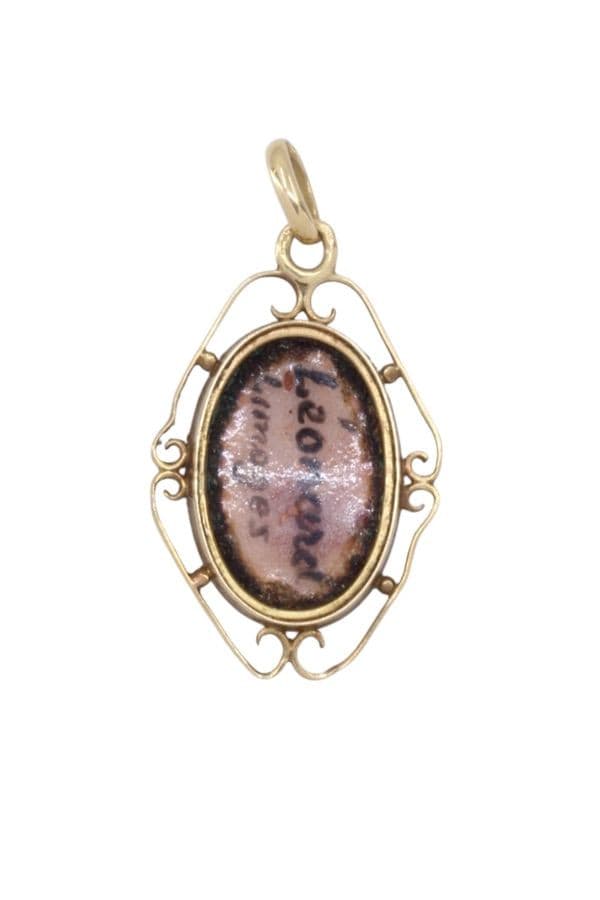 PENDENTIF ÉMAIL DE LIMOGES — vue 3