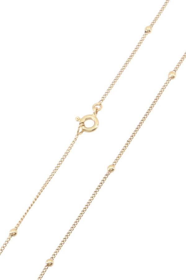 COLLIER BOULES MAILLE GOURMETTE — vue 3