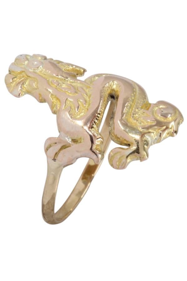 BAGUE MODERNE DRAGON — vue 3