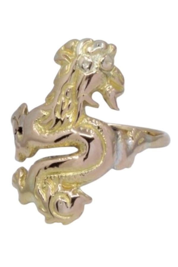 BAGUE MODERNE DRAGON — vue 5