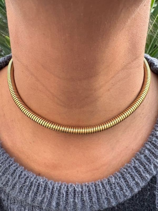COLLIER ANCIEN TUBOGAS — vue 2