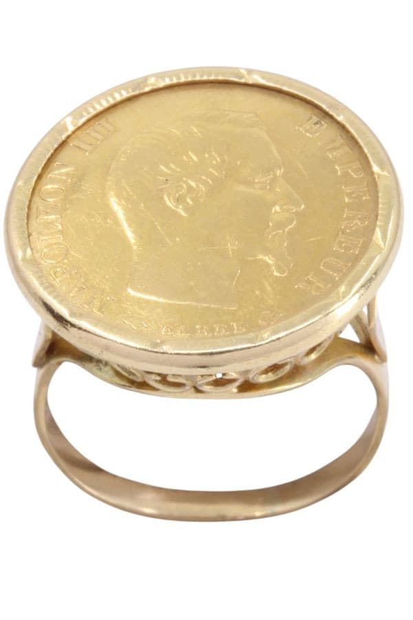 BAGUE PIECE 10 FRANCS — vue 1