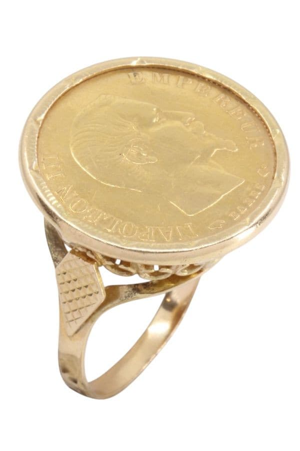 BAGUE PIECE 10 FRANCS — vue 3