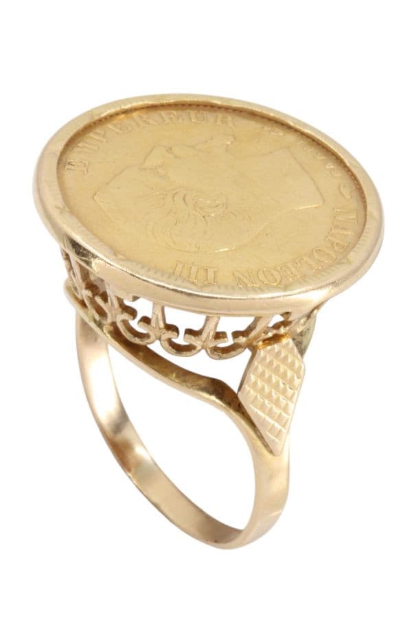 BAGUE PIECE 10 FRANCS — vue 4