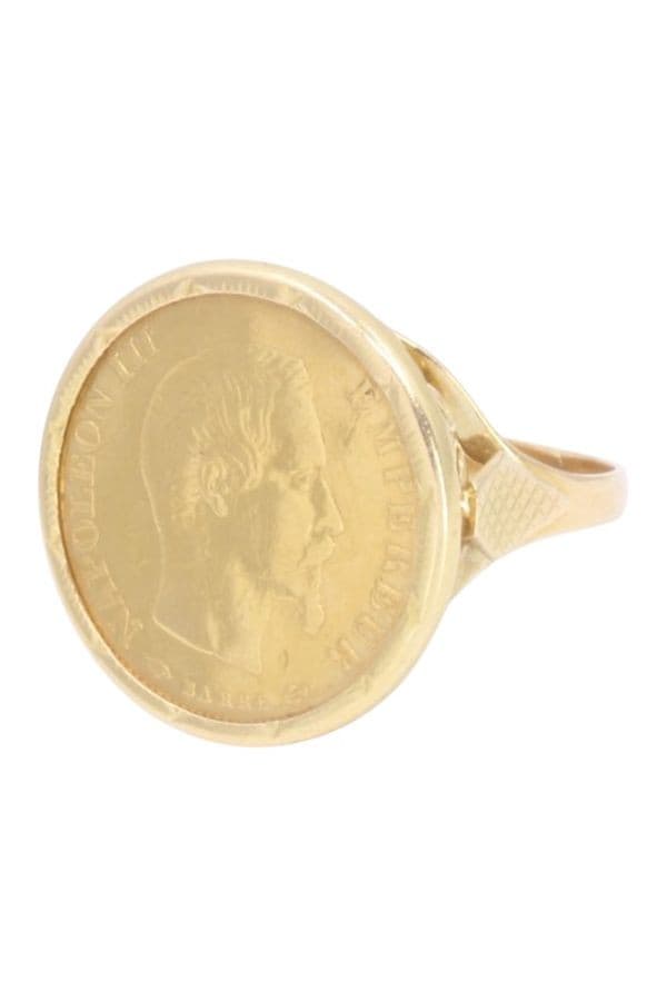 BAGUE PIECE 10 FRANCS — vue 5