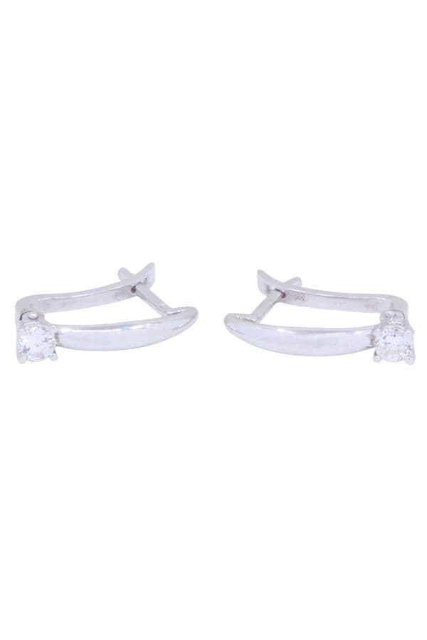BOUCLES D'OREILLES DIAMANTS — vue 3