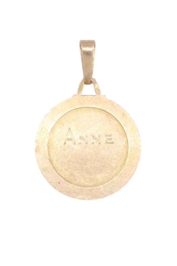MÉDAILLE SAINTE ANNE — vue 3