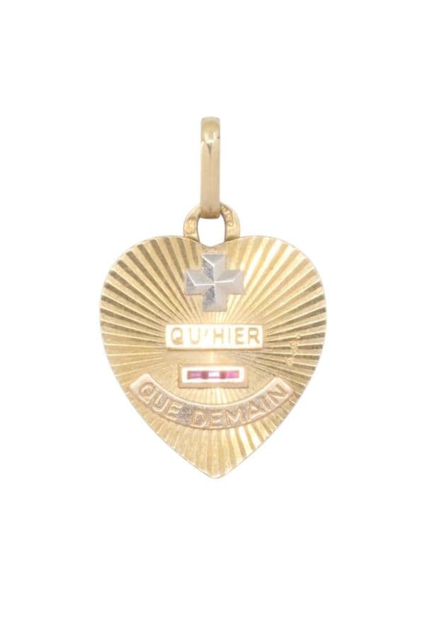 MÉDAILLE D'AMOUR SIGNÉE AUGIS