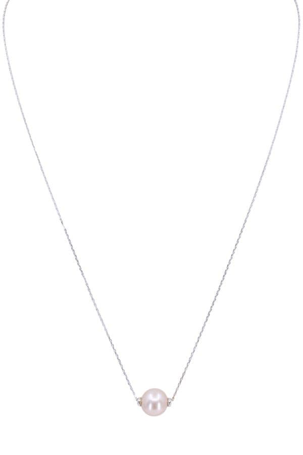COLLIER CENTRE PERLE — vue 1