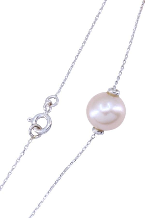 COLLIER CENTRE PERLE — vue 3