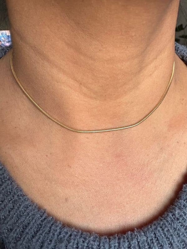 CHAINE MAILLE SERPENTINE — vue 2