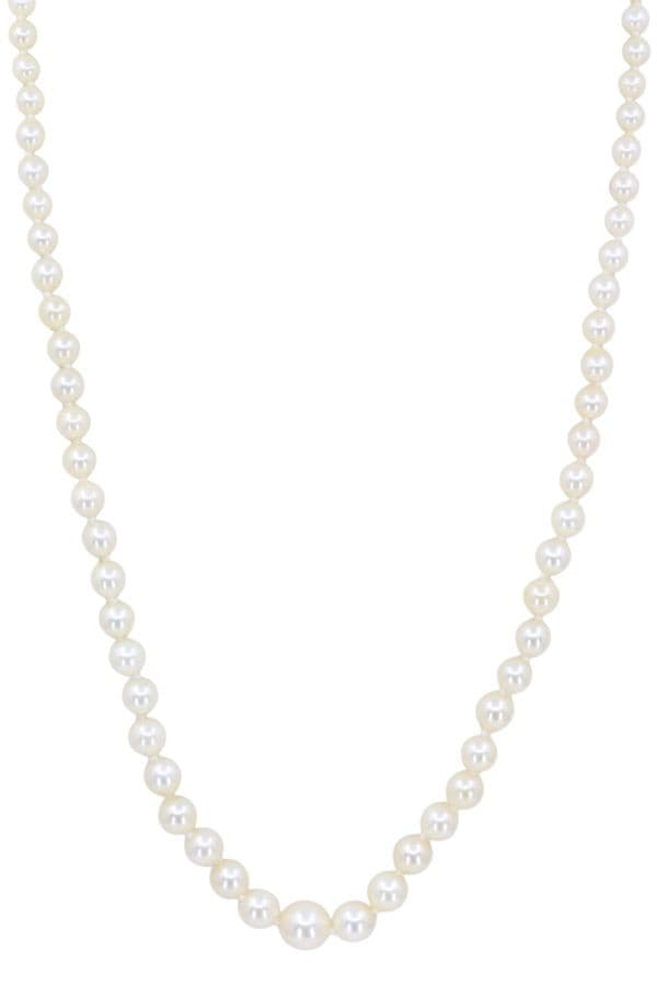 COLLIER DE PERLE EN CHUTE — vue 1