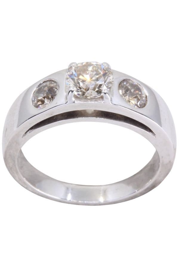 BAGUE TRILOGIE DIAMANTS — vue 1