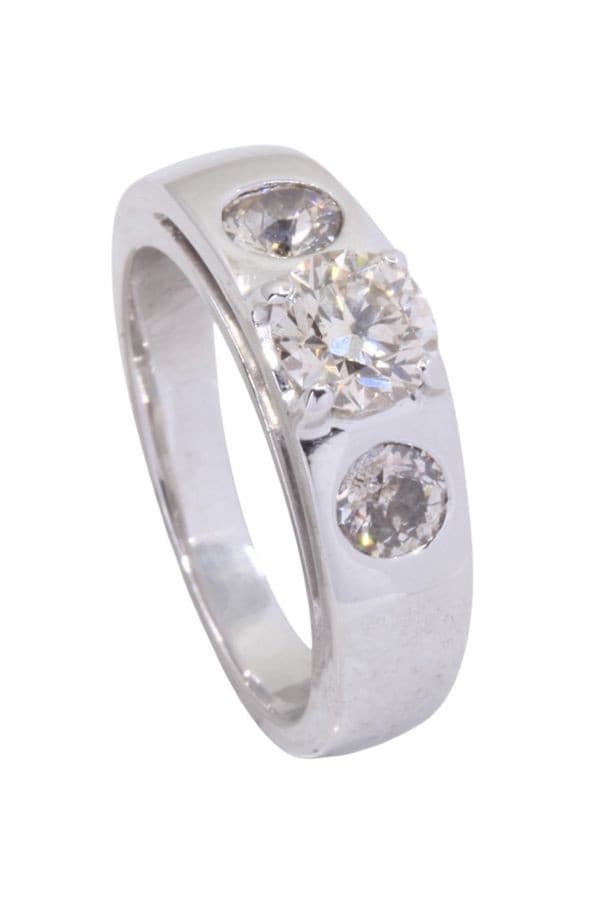 BAGUE TRILOGIE DIAMANTS — vue 5