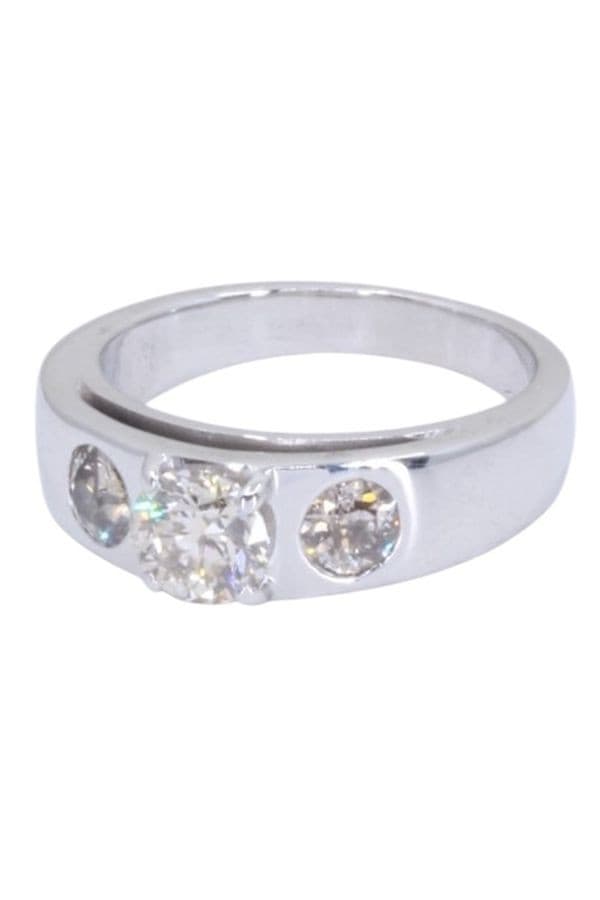 BAGUE TRILOGIE DIAMANTS — vue 6