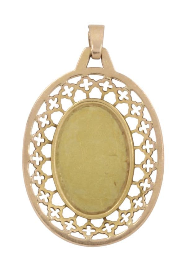 MÉDAILLE VIERGE ANCIENNE — vue 3