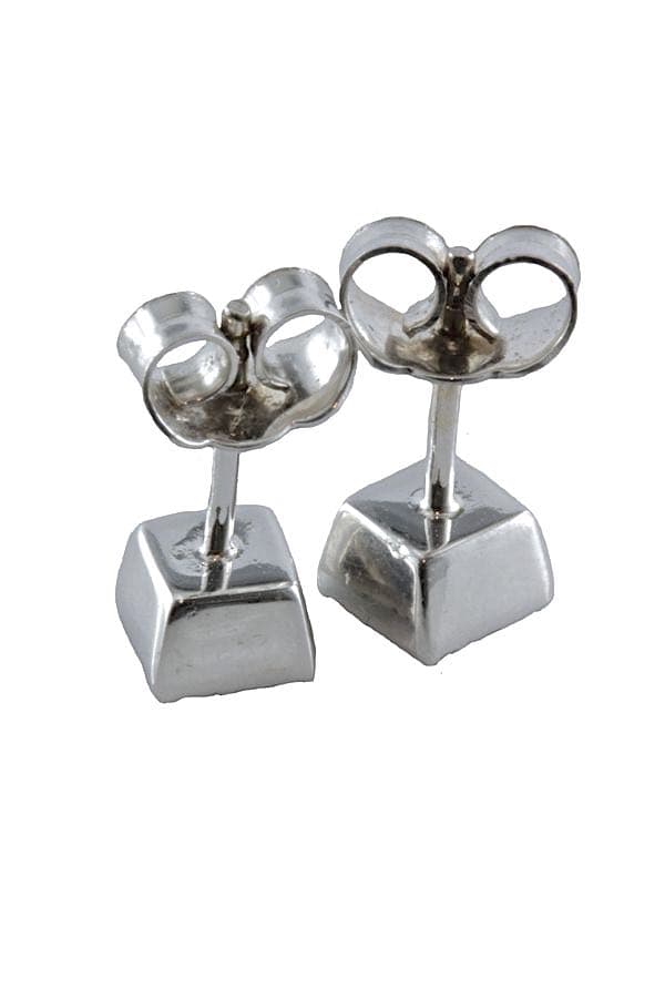BOUCLES D'OREILLES CLOUS DIAMANTÉS — vue 2