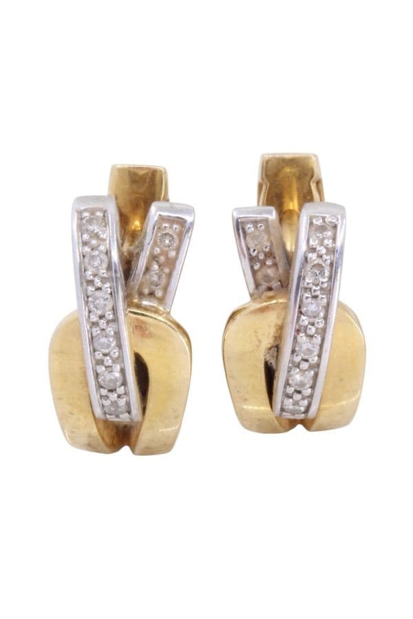 BOUCLES D'OREILLES GUY LAROCHE 2 ORS — vue 3