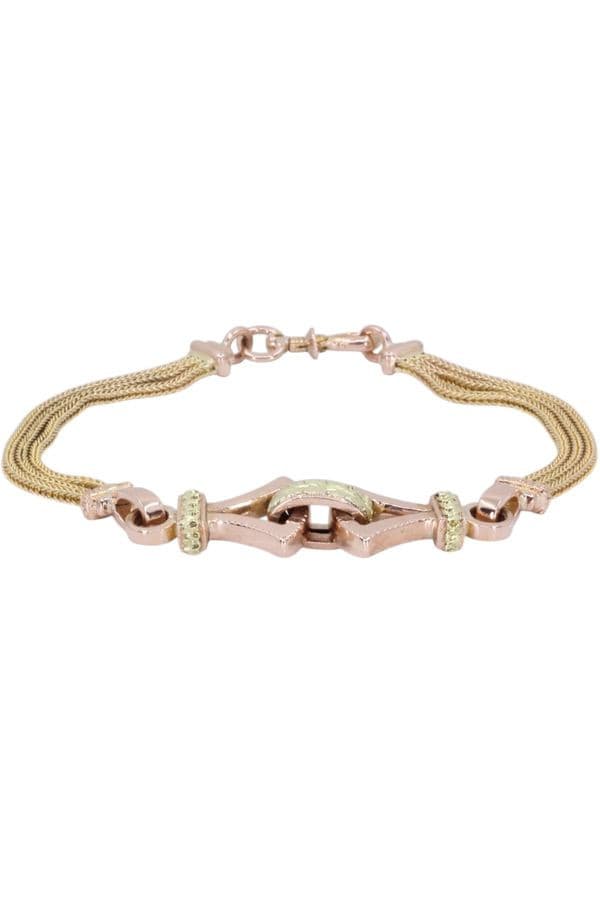 BRACELET ANCIEN 2 ORS NAPOLEON III — vue 1