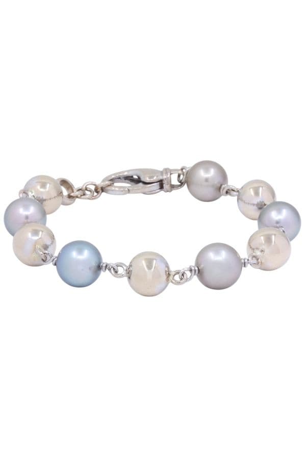 BRACELET MODERNE PERLES — vue 1