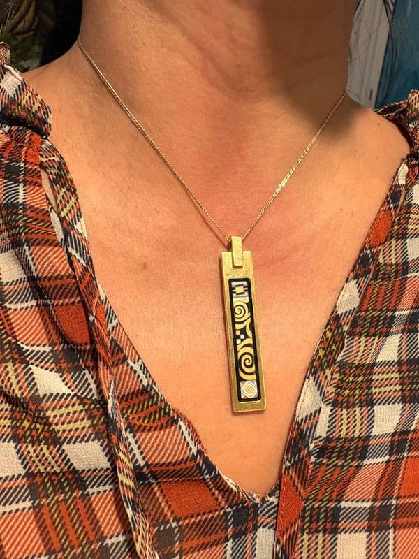 PENDENTIF SIGNÉ "FREY WILLE" — vue 2