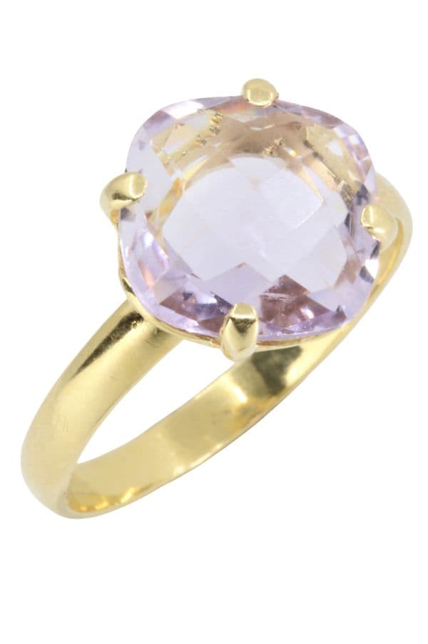 BAGUE MODERNE AMÉTHYSTE — vue 4
