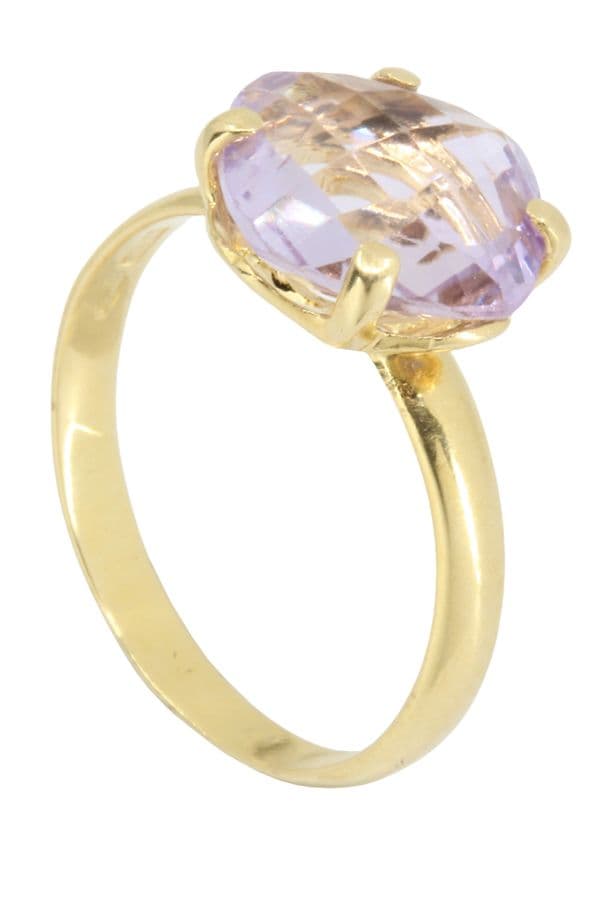 BAGUE MODERNE AMÉTHYSTE — vue 5