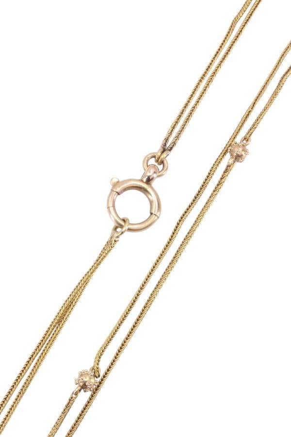 CHAINE ANCIENNE DOUBLE MAILLE ANGLAISE — vue 3