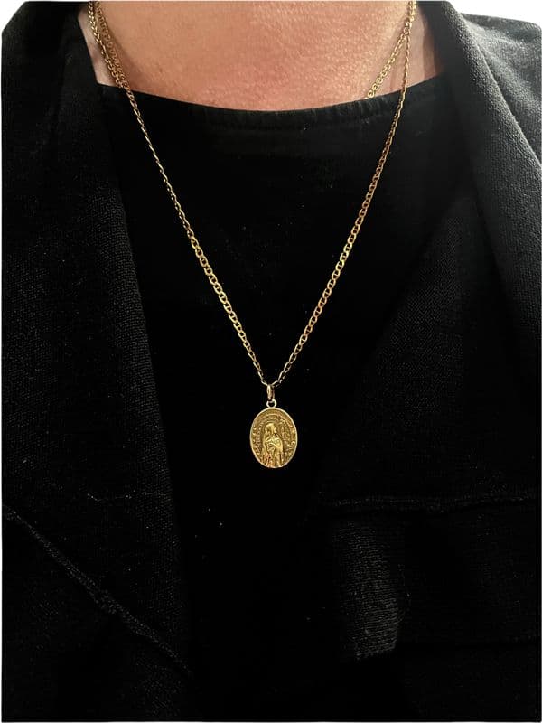 MÉDAILLE ANCIENNE SAINTE THÉRÈSE — vue 2
