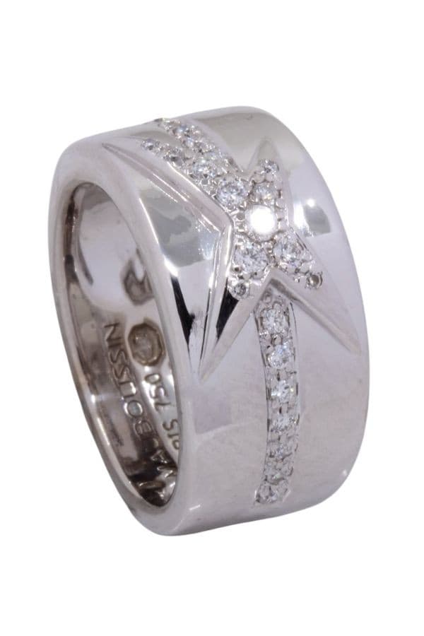 BAGUE MAUBOUSSIN "ÉTOILE DIVINE" DIAMANTS — vue 5