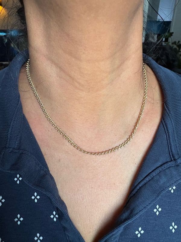CHAINE MAILLE FANTAISIE — vue 2