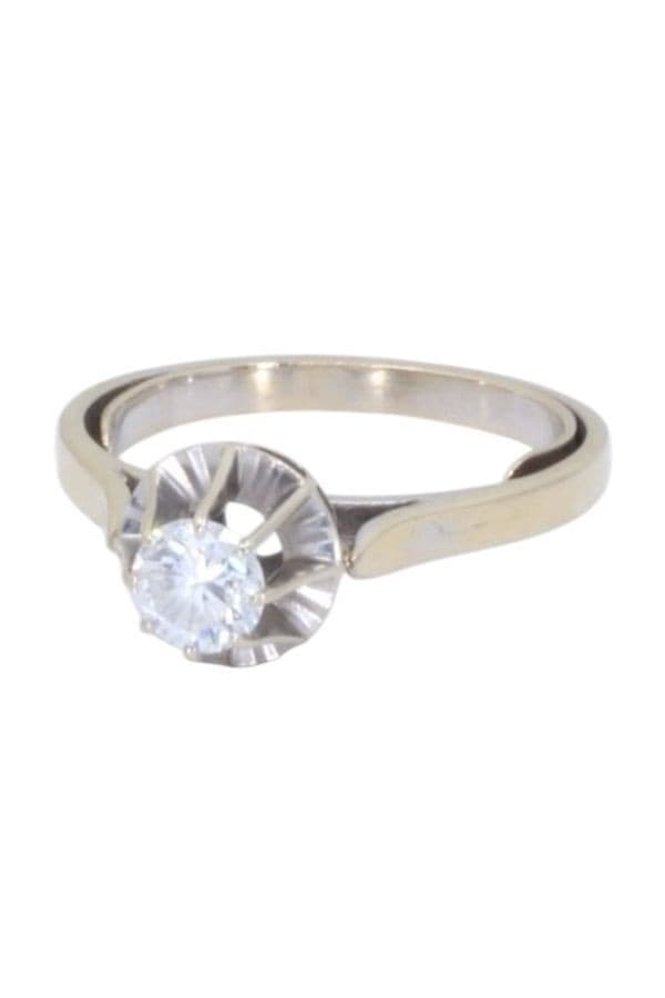 SOLITAIRE ANCIEN DIAMANT — vue 5