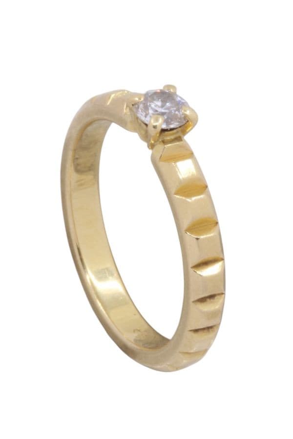 SOLITAIRE BOUCHERON "CLOU DE PARIS" — vue 3