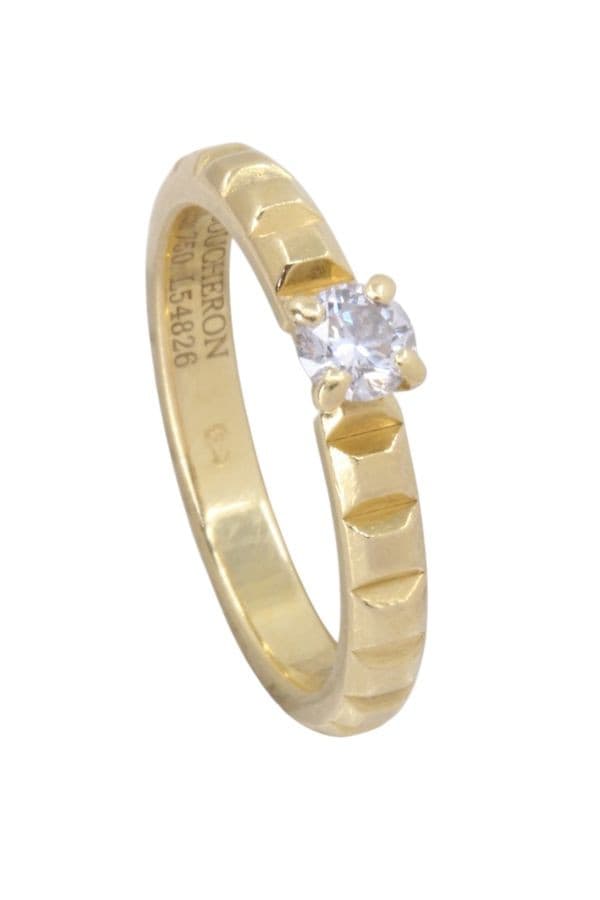 SOLITAIRE BOUCHERON "CLOU DE PARIS" — vue 4
