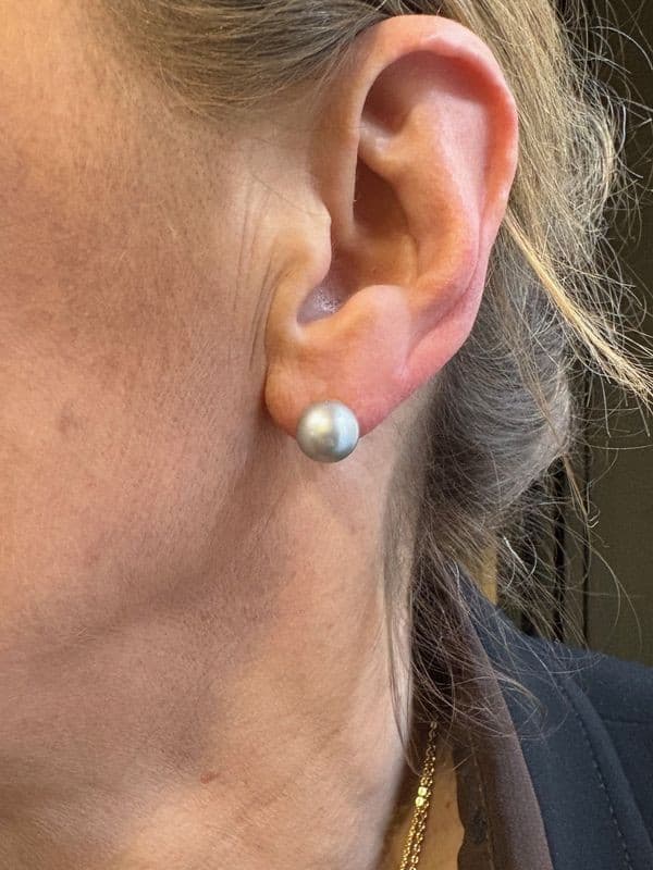 BOUCLES D'OREILLES PERLES — vue 2