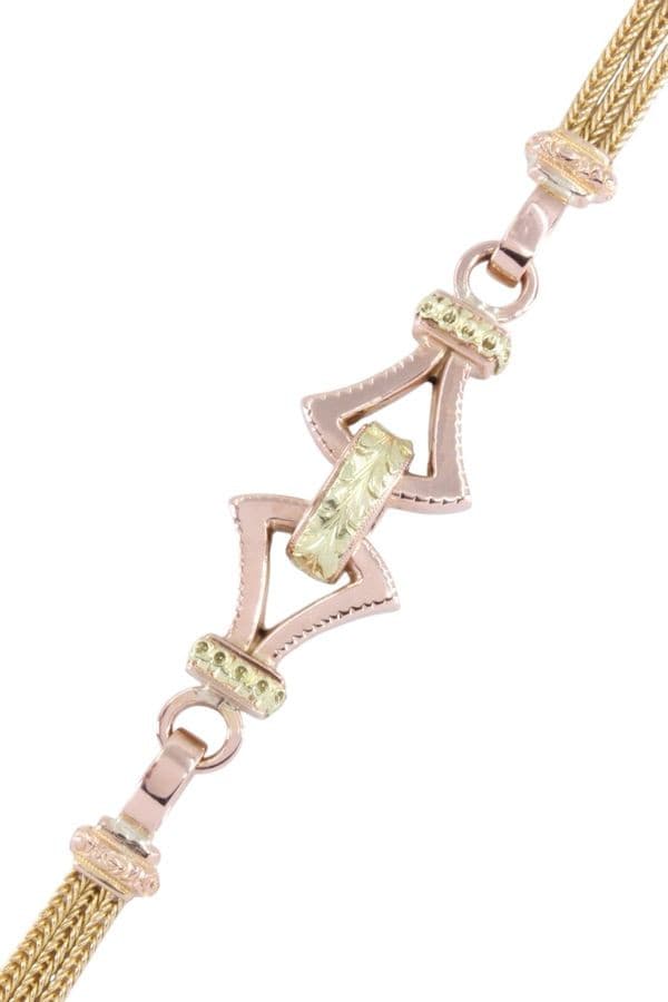 BRACELET ANCIEN 2 ORS NAPOLEON III — vue 4