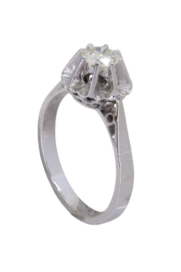 SOLITAIRE ANCIEN DIAMANT — vue 4