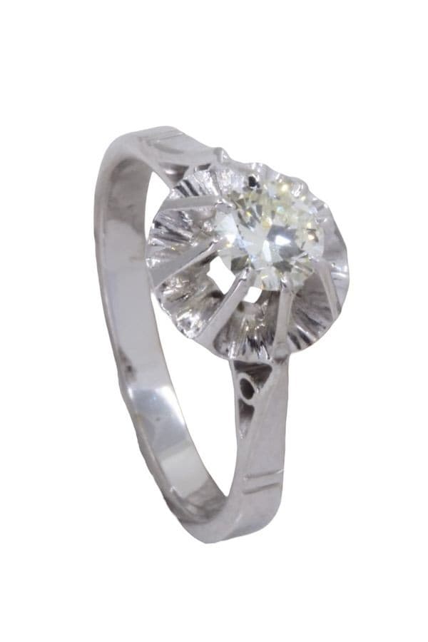SOLITAIRE ANCIEN DIAMANT — vue 6
